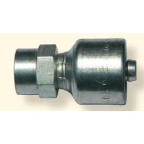 Hydraulic Hose Crimp Fitting 3/8in Hose X 3/8in Fpt Solid Rigid 8.724-246.0 6G-6FP