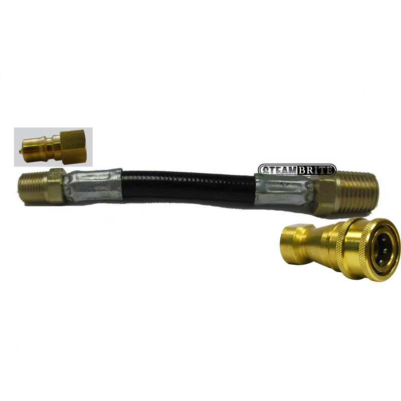 1/4" Brass Quick Disconnect QD Hose Wand Truckmount extractor Carpet Cleaning 