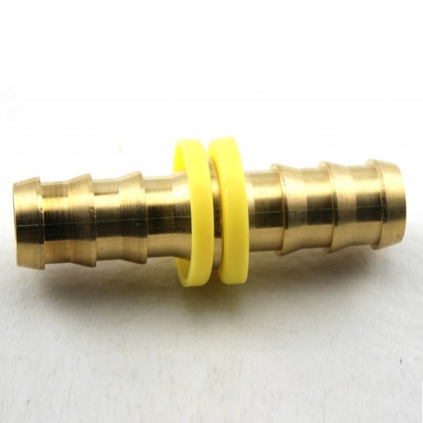 Karcher Brass Push N Lock 5/8″ Hose Barb x 5/8″ Hose Barb 8.705-067.0