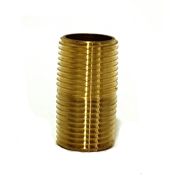 Karcher Open Brass Nipple, 1/2 x 1.5″ 8.705-217.0