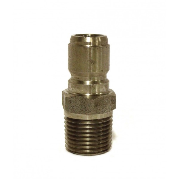 Karcher Hardened Stainless Steel Coupler Plug 1/2 Mpt 8.709-480.0
