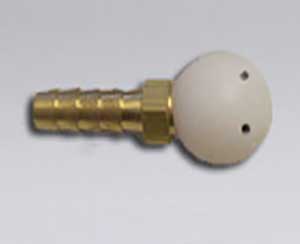 Nikro 860141 Nylon Forward Air Blast Replacement Nozzle w/Hose Barb
