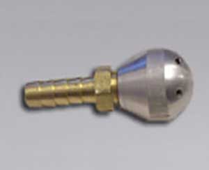 Nikro 860759 Aluminum Forward Air Blast Replacement Nozzle w/Hose Barb