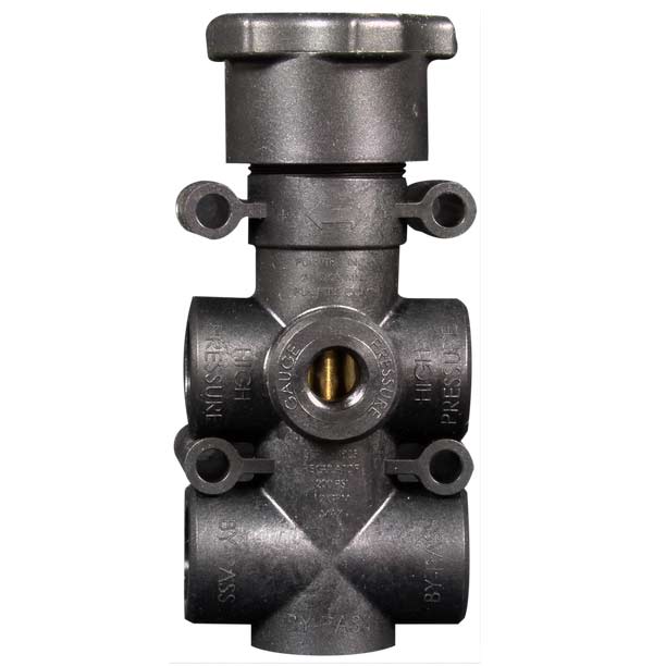 Pumptec 70095 Pressure Regulator 9025  0-150 PSI Nylon Black