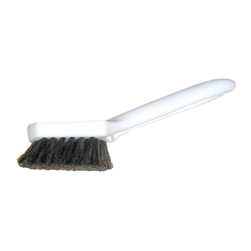 Clean Storm AB08 Horse Hair Brush with 8 1/2in Comfort Grip Handle For Upholstery Cleaning