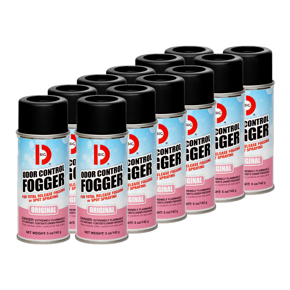 Big D Solutions BGD 341 BigD Odor Control Fogger Case of 12 5oz cans BGD341