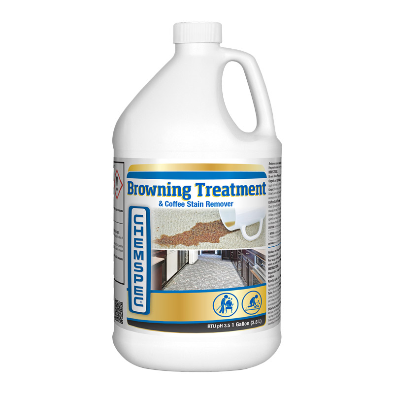 Chemspec 10203 Browning Treatment and Coffee Stain Remover 1 Gal 09196501814 - C-BTG