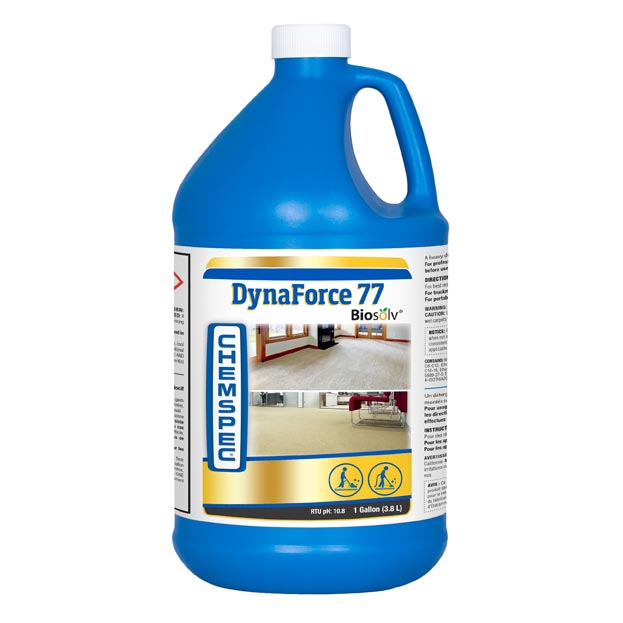 Chemspec C-LF774G DynaForce 77 Extraction Cleaner for Portables and Truckmounts 4/1 Liquid Gal Case