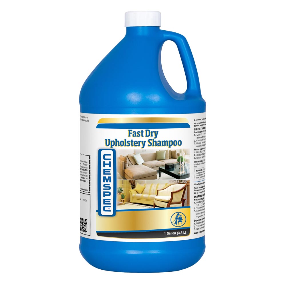 Chemspec C-FDUS4G Fast Drying Upholstery Shampoo 4/1 Gallon Case [4-FDUS4G]  104550