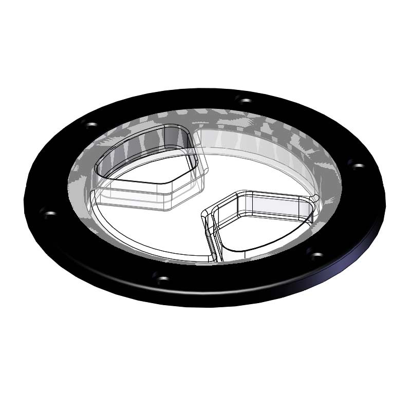 Mytee G030 Clear Tank Lid 3.5in StainOut System P-001