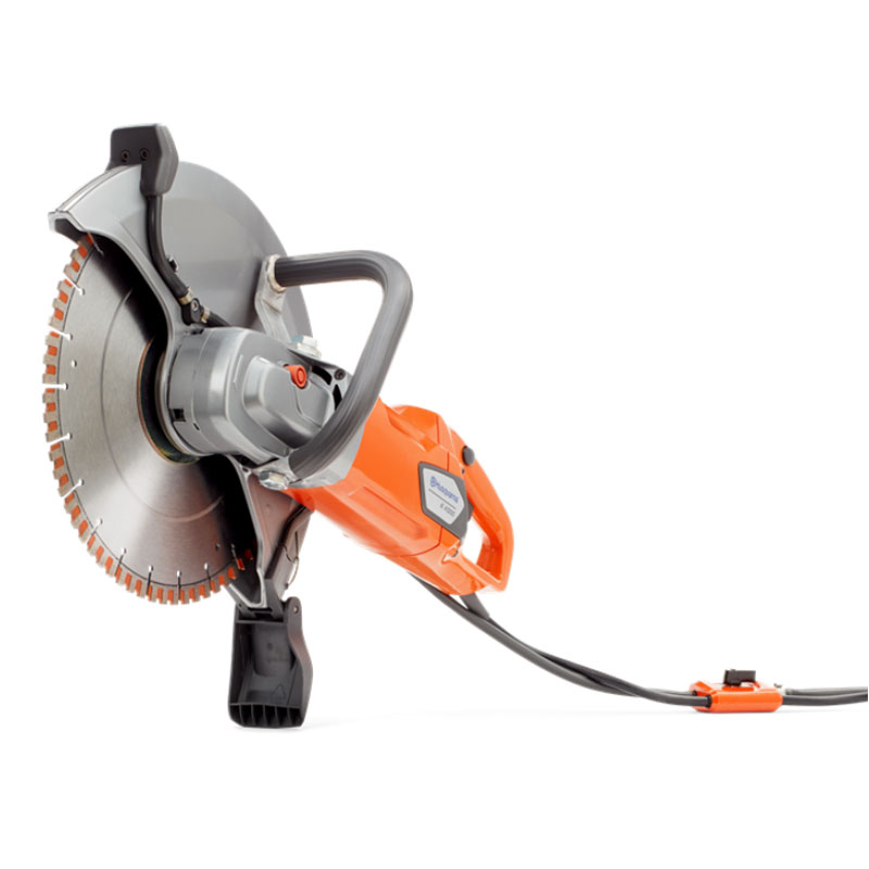 Demo Husqvarna 967084001A K4000 Wet Dry Electric 14IN Concrete Power Cutter Saw Used K 4000 Wet Dry A Rated 25ENOOff
