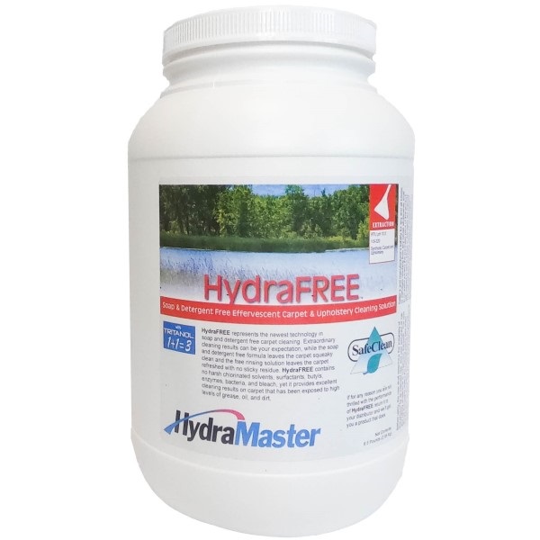 HydraMaster 950-102-B HydraFree Carpet Cleaning Solution 4 x 6.5 pound Jar Case