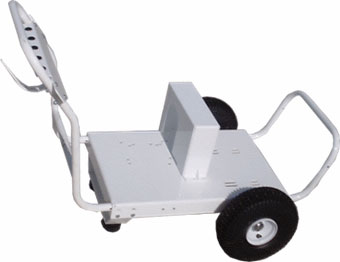 Pressure Pro 16 x 24in Polychain Drive Cart Powder Coated (3 3/4in Belt Cover) Pro-Max Series KCA081