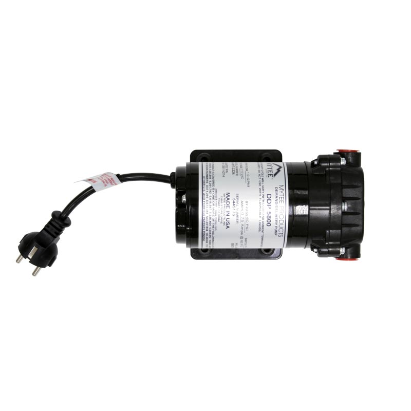 Mytee C325 Aquatec DDP 5800 Demand Pump 230 volts 60 Psi with Schuko Plug