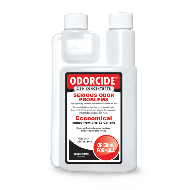 Odorcide 210 Original Concentrate Master Case (2-12 packs of 16 oz. bottles)