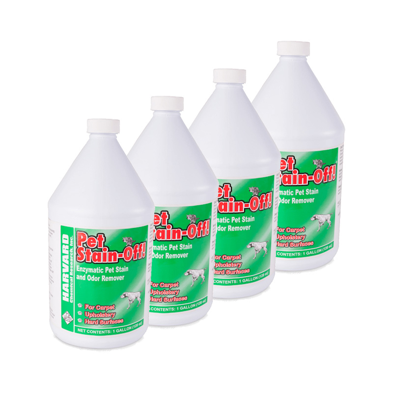 Harvard Chemical 51004  Pet Stain Off Enzyme Treatment 4-1 Gallon Case