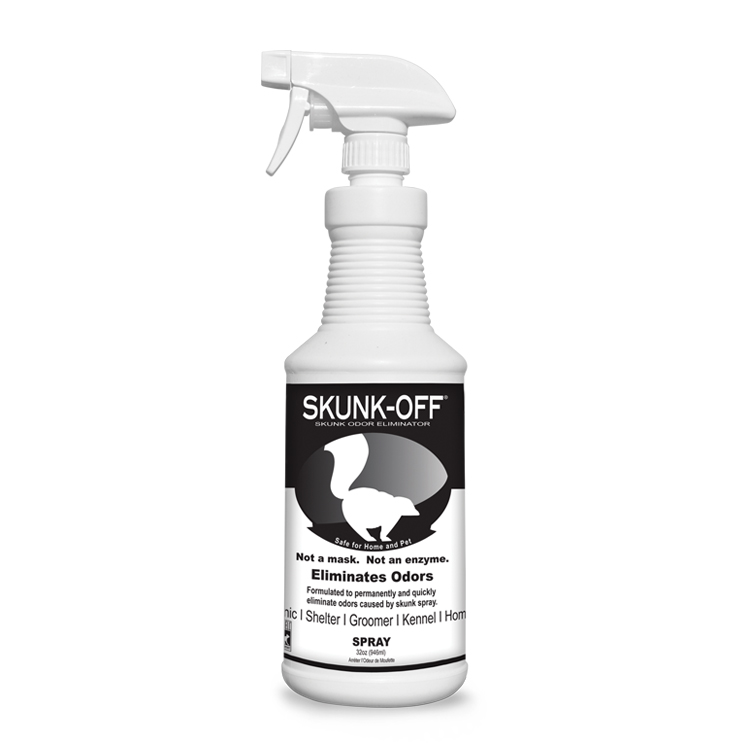 Odorcide 210 Skunk Off Liquid Spray master Case (12-32 oz Bottles)