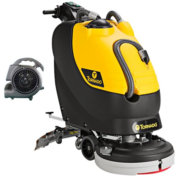 20231398 Tornado TS120-S53-U BD20/11L 20IN Cordless Self Propelled Traction Drive Floor Scrubber 11Gal Machine Air Mover