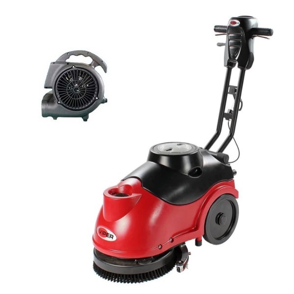 202413001 Viper Fang 15B Walk Behind Micro Floor Scrubber and Air Mover Freight Included