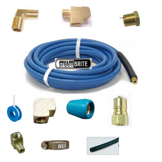 Little Giant Solution 1/4 In Id High Pressure Water Hose 15 ft Connection Kit 20141428