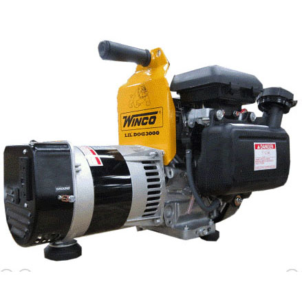 Winco W3000H/C Portable Electric Generator 2400W Honda Gasoline Engine 16077-001