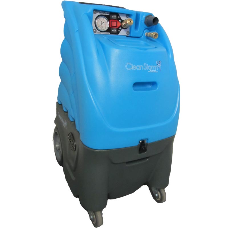 Clean Storm 12gal 500psi HEATED Dual 3 Stage Vacs Auto Fill Auto Dump Machine Only 12-3500-H-AFAD Carpet Cleaning Machine 80-3500-H AFAD