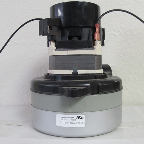 MasterBlend 724001 Vacuum Motor Q6600-145T-MP-26 2 stage 120v Lower 7.5 Amp Draw Flat Bottom Vacuum