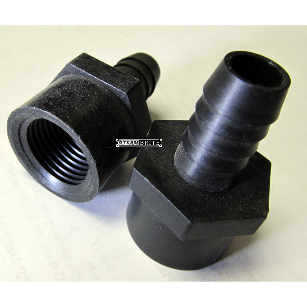 1/2in Fip X 1/2in Barbed Black Plastic Hose Fitting 20150123
