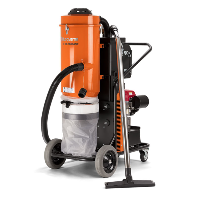 Demo Husqvarna S36P Propane Vacuum Dust Extractor Slurry Management 967760101A Honda 10Hp Used S 36 P Pullman Ermator 285cfm A Rated ENO_25% OFF Applied