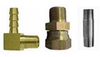 Brass, Plastic, Steel, Stainless Hydraulic Fittings