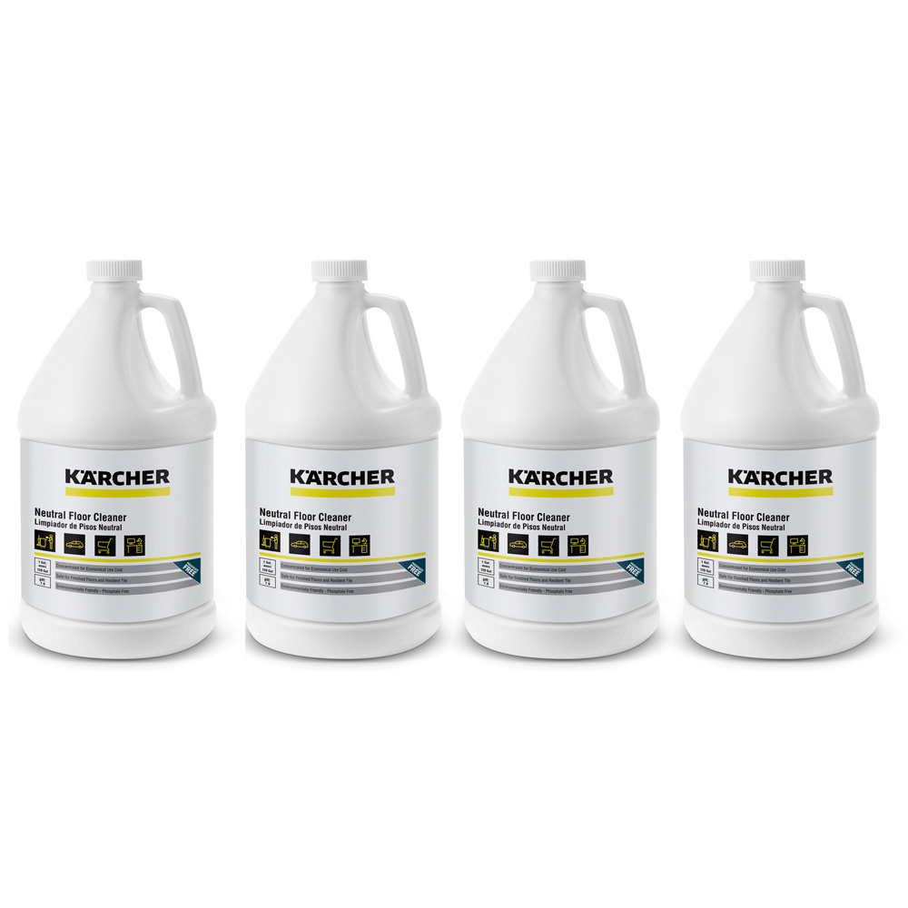 Karcher 8.698-102.0 Neutral Floor Cleaner 4x1 Gallon CASE