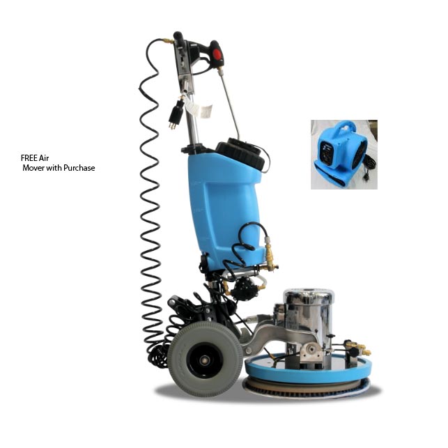 Mytee ECO17-Pro All Surface Orbital Floor Machine 1.5hp with freight and Air Mover included Encap