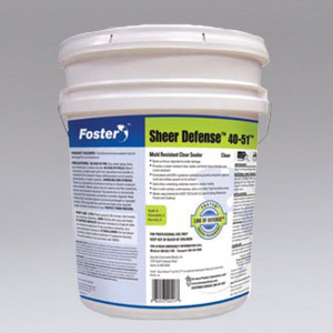 Nikro 861097 FOSTERS 40-51 MOLD RESISTANT CLEAR COAT 5 gallons