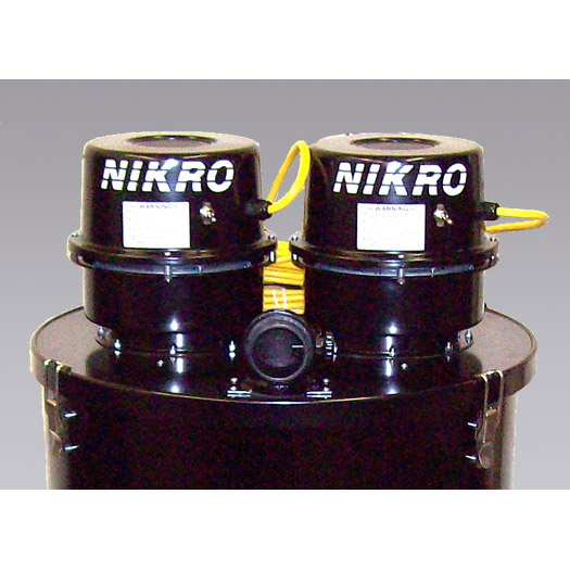 Nikro 862148 55 Gallon Drum Vacuum Adapter Kit (Dual Motor) Top Section 120 volts 8 WEEK BACK ORDER