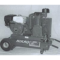 Nikro 8 HP Portable Gasoline Compressor (compressor only) 860544