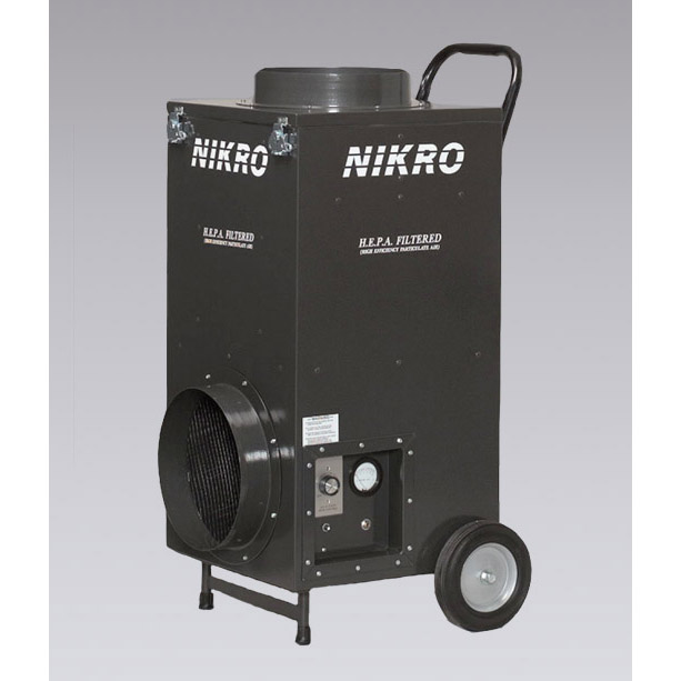 Nikro UR80022060 HEPA Air Scrubber 4 Stage 800CFM Portable 220V International Voltage UR800-22060