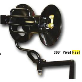 Karcher 8.750-485.0 - Pivoting Hose Reel 100 ft X 3/8 in - 87504850 - Legacy Shark - Freight Included