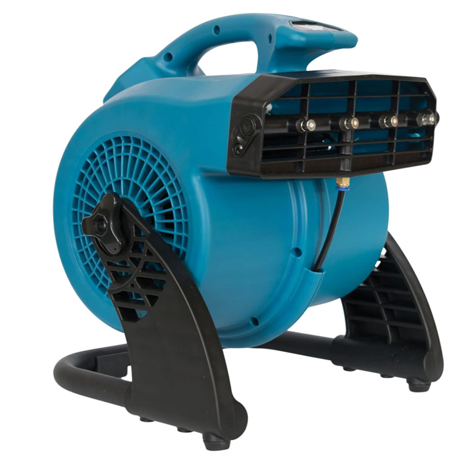 San Antonio Misting Cooling Fan Rental Mist Storm 600 Cfm 1.2 Amp 120 Volts Pivoting Head 20200625 3 Day Rate