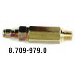 Clean Storm 87099790, Rotary Nozzle Inline Filter High Pressure, 1/4in QD X 1/4in Mip Brass 8.709-979.0 9.117-449.0, GTIN NA