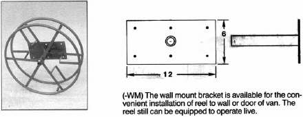 Rokan WM Wall Mount Bracket for Solution Hose Reel AR09 Hydramaster 000-163-590