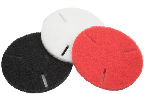 Rotovac 12-Thick-Red Polishing pad for Operation with RA-209 on 360i machine