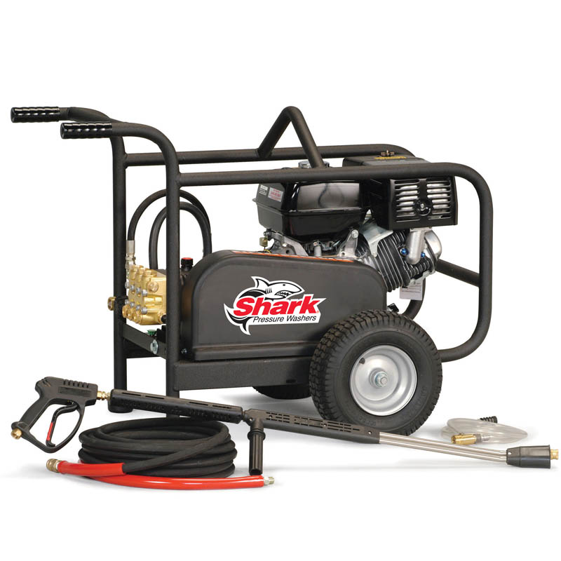 Shark Extra-Rugged Cold Water-Gas Powered-Pressure Washer 3.7GPM 3500PSI 13HP 1.107-150.0 BR-373537