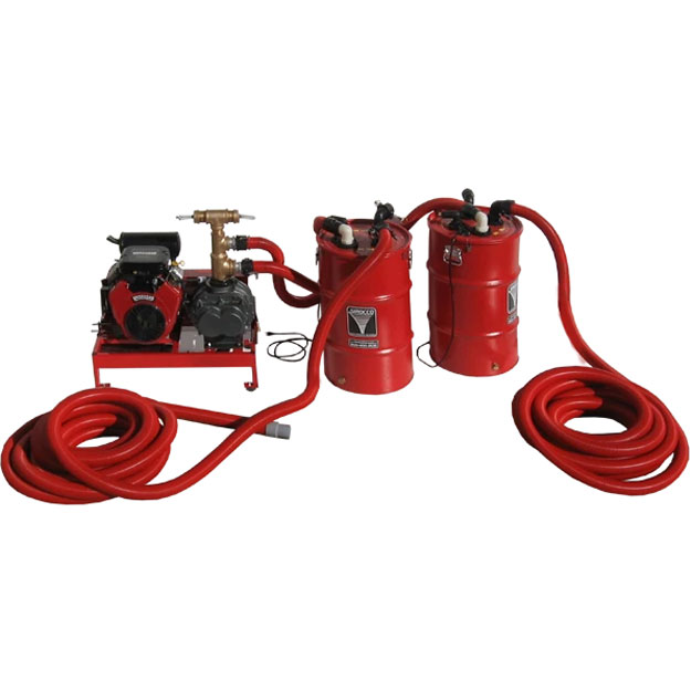 Sirocco SGV3-23 Stationary Vacuum System Auto Pump Out For Pressure washer and Flood Extraction