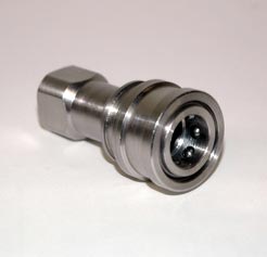 Carpet Cleaning Stainless Steel 1/4 in Female Quick Disconnect QD 104QDSS-S Coupler Socket 8.697-087.0  10-0678  NA012  B003-1