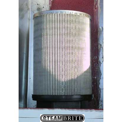 Truck Mount Waste Tank Filter 2in FPT X 100 Mesh X 8.5 inches OVL (6.5 inches Screened) Stainless Steel 20180530