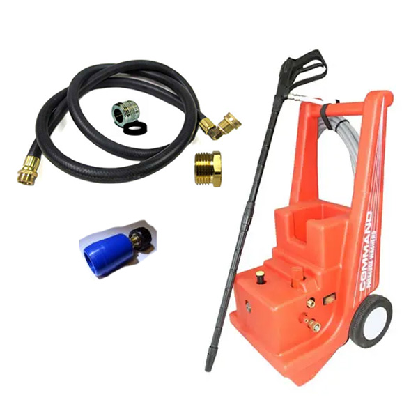 Clean Storm 20220210 Tile Cleaning Pump 1000 psi 2 gpm 1.5 Hp With Hot Water Hook Up kit