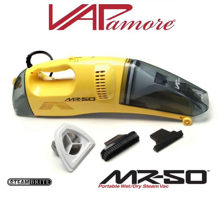 Vapamore MR-50 Hand Held Vapor Steam Cleaner with Vacuum