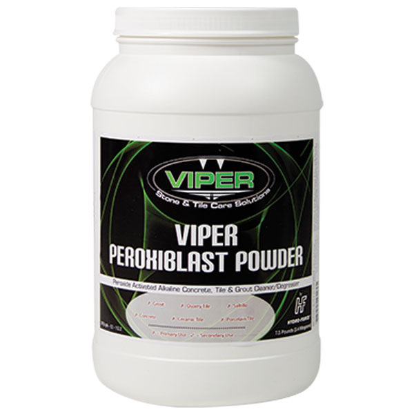 HydroForce CH48A Viper Peroxiblast Powder tile Cleaner CTG 7.5lb Jar  1687-2121
